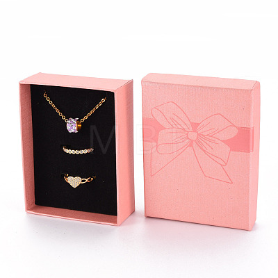 Cardboard Necklaces or Bracelets Boxes CBOX-T003-02A-1