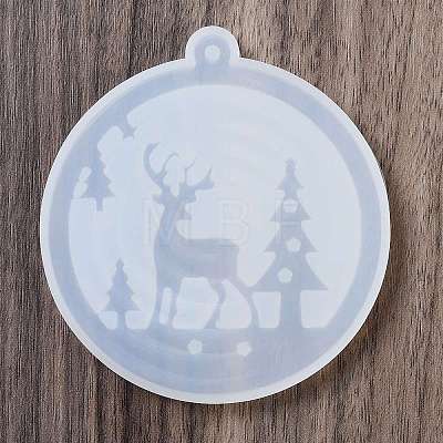 Christmas Silicone Pendant Molds SIL-U003-02B-1