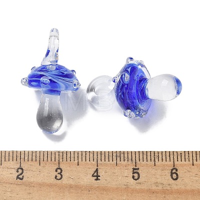 Handmade Lampwork Pendants LAMP-M021-01D-1