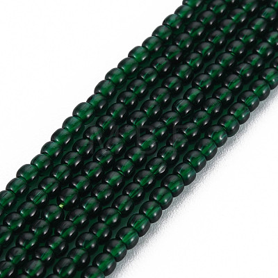 Glass Beads Strands GLAA-N041-008F-1