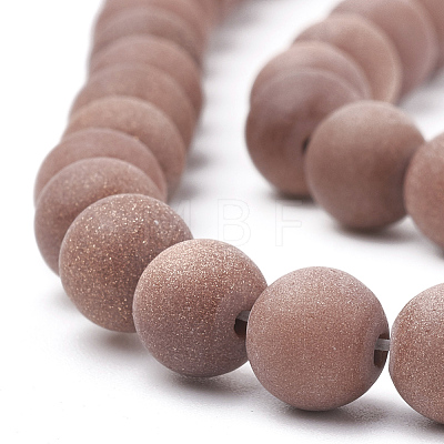 Synthetic Goldstone Beads Strands G-T106-006B-1
