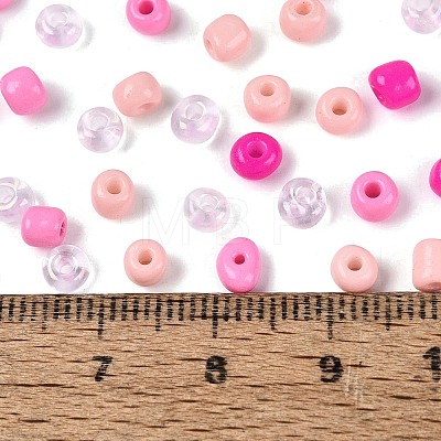 Opaque & Transparent Glass Seed Beads SEED-Q041-06A-1