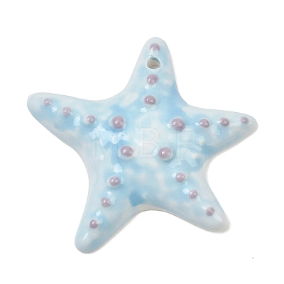 Handmade Porcelain Big Pendants X-PORC-D026-01A-1