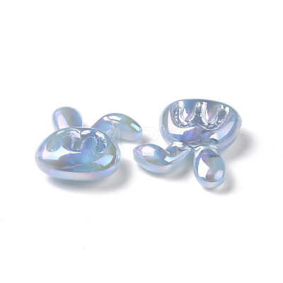 Opaque Acrylic Beads OACR-A010-09C-1