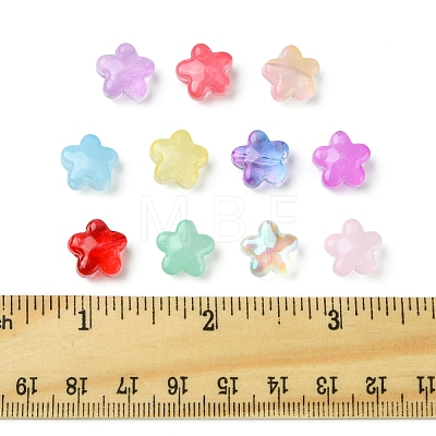 30Pcs Baking Paint Glass Beads GLAA-FS0001-99A-1