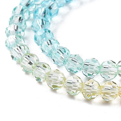 Transparent Glass Beads Strands GLAA-E036-07A-1