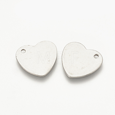 201 Stainless Steel Stamping Blank Tag Pendants STAS-S076-11-1