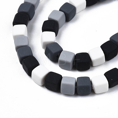Handmade Polymer Clay Beads Strands CLAY-N008-060-01-1