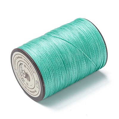 Round Waxed Polyester Thread String YC-D004-02C-129-1