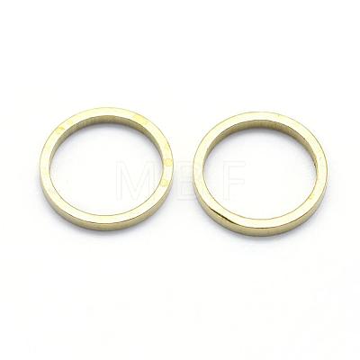 Brass Linking Rings KK-P119-20-10mm-RS-1