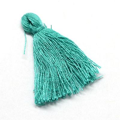 Handmade Polycotton(Polyester Cotton) Tassel Decorations OCOR-Q024-01-1