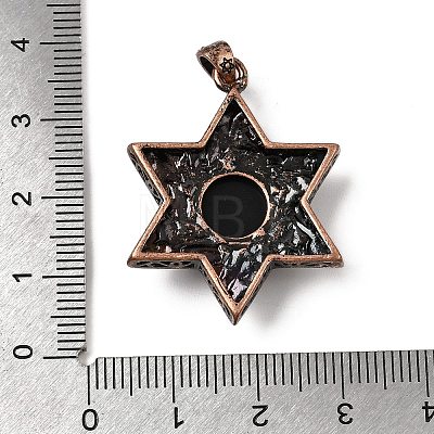 Natural & Synthetic Mixed Stone Pendants G-A297-06R-1
