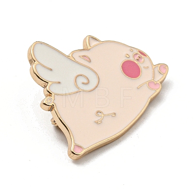 Cute Animal Cartoon Enamel Pin JEWB-R020-01A-1