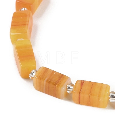 Handmade Lampwork Beads Strands LAMP-Q037-01A-01-1