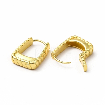 Rack Plating Brass Hoop Earrings EJEW-H093-04G-1