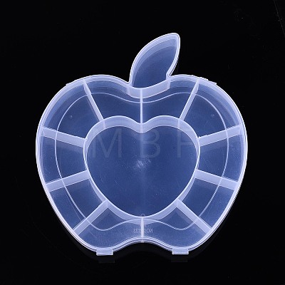 Apple Plastic Bead Storage Containers CON-Q023-03-01-1