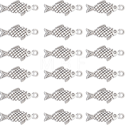 100Pcs Tibetan Style Alloy Pendants TIBE-SC0009-31-1