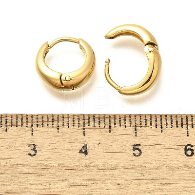 304 Stainless Steel Hoop Earrings for Women EJEW-C096-52G-1