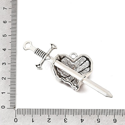 Alloy Enamel Big Pendants AL-CBA5334-02AS-03-1