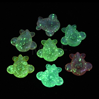 Luminous Acrylic Beads MACR-D024-33-1