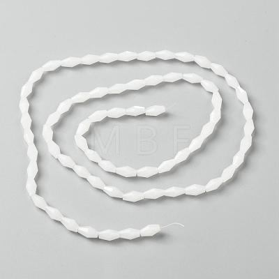 Imitation Jade Glass Beads GLAA-P001-07A-01-1