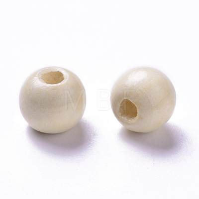 Dyed Natural Wood Beads WOOD-Q006-12mm-04-LF-1