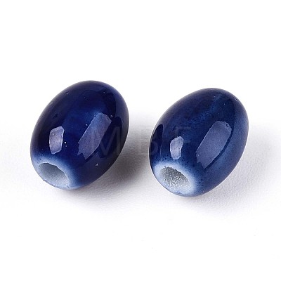Handmade Porcelain Ceramic Beads PORC-T134-02B-1