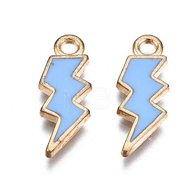 Alloy Enamel Pendants ENAM-N054-025J-1