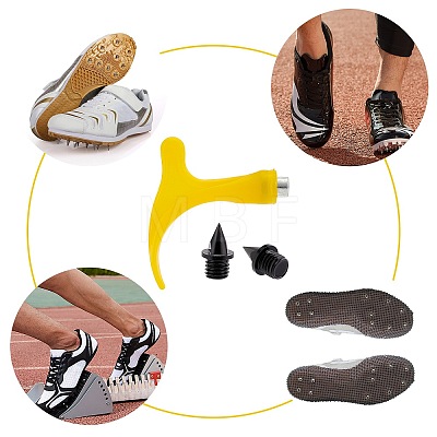 Gorgecraft 51Pcs 2 Styles Track Shoes DIY Accessories DIY-GF0005-12-1