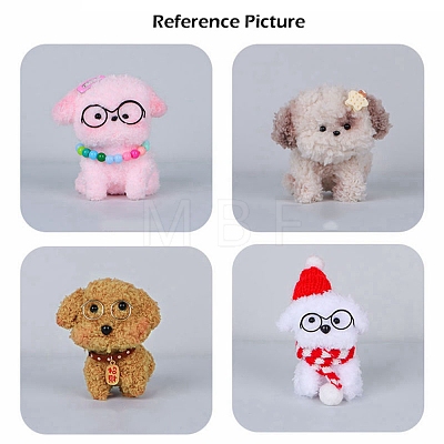 Polyester Plush Sticks X-DIY-Z031-01H-1