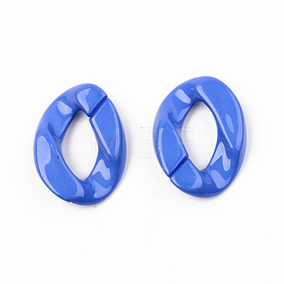 Opaque Acrylic Linking Rings OACR-T024-01-G03-1