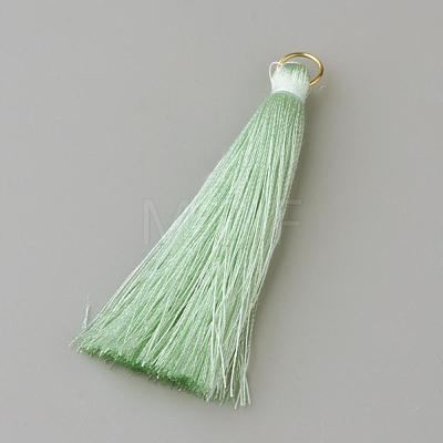 Nylon Thread Tassel Pendants Decoration FIND-Q065-3.5cm-A-1