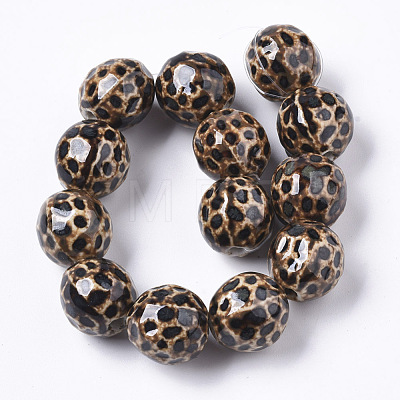 Handmade Porcelain Beads X-PORC-S498-22I-1