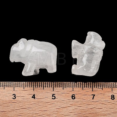 Natural & Synthetic Gemstone Carved Figurines DJEW-L023-F-1