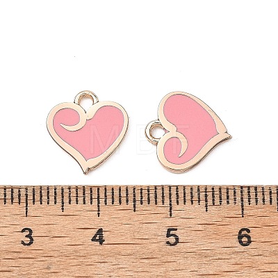 Alloy Enamel Pendants ENAM-G235-01G-1