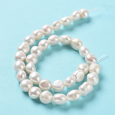 Natural Cultured Freshwater Pearl Beads Strands PEAR-Z002-04-1