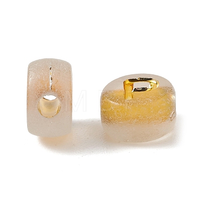 Luminous Transparent Acrylic Beads OACR-P037-01B-P-1