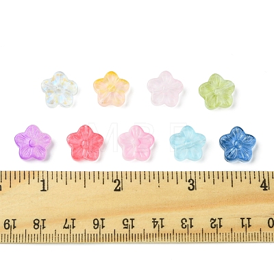 30Pcs Baking Paint Glass Beads GLAA-FS0001-97C-1