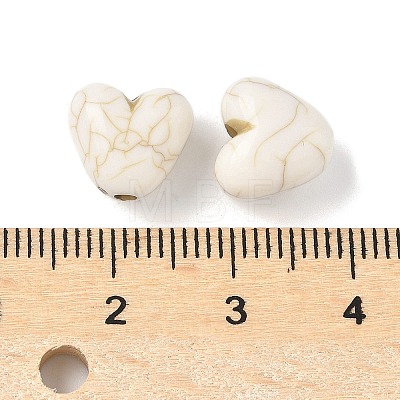 Synthetic Howlite Beads G-V001-001F-1