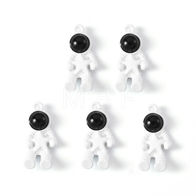 Spray Painted Alloy Pendants PALLOY-S135-032-RS-1