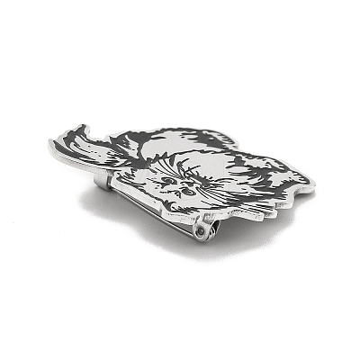 201 Stainless Steel Brooches JEWB-P013-15P-1