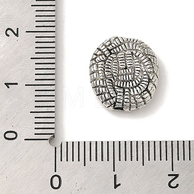 Tibetan Style Alloy Beads TIBEB-L007-04AS-1