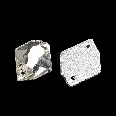 Glass Connector Charms GLAA-A006-11A-1