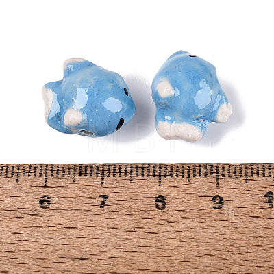 Handmade Porcelain Beads PORC-Q008-07-1