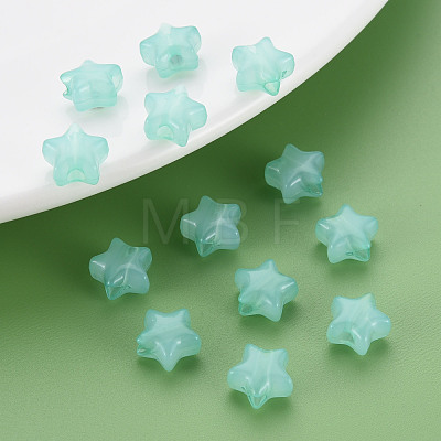 Imitation Jelly Acrylic Beads MACR-S373-45-E02-1