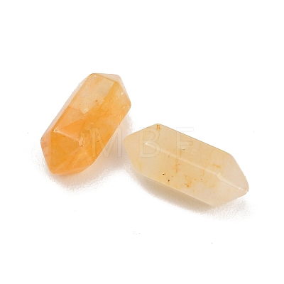 Natural Yellow Hematoid Quartz/Golden Healer Quartz Beads GG-CBAC435-06-1