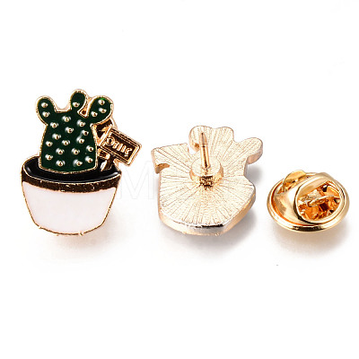 Alloy Enamel Brooches JEWB-N006-006-NR-1