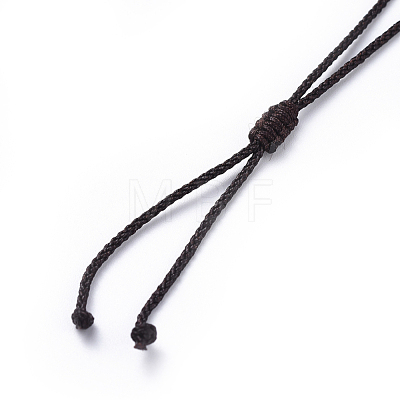 Nylon Cord Necklace Making NWIR-D016-4-1