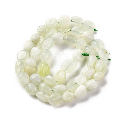 Natural New Jade Beads Strands G-G146-A27-01-1