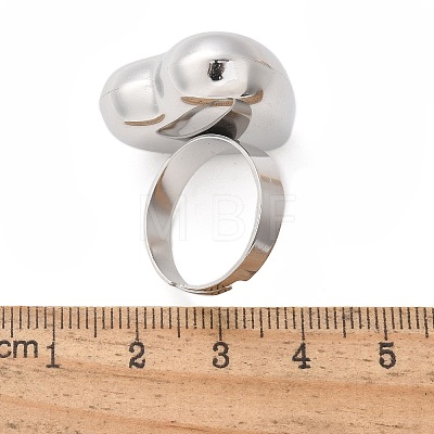 304 Stainless Steel Adjustable Rings RJEW-M067-01P-1